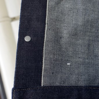 FRENCH COLLAR JEAN JACKET