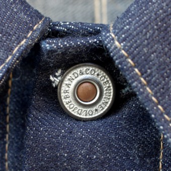 FRENCH COLLAR JEAN JACKET