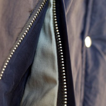 HARD SHRINK NYLON COACH JACKET