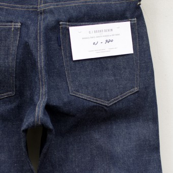 FIVE POCKET TAPERED JEANS 