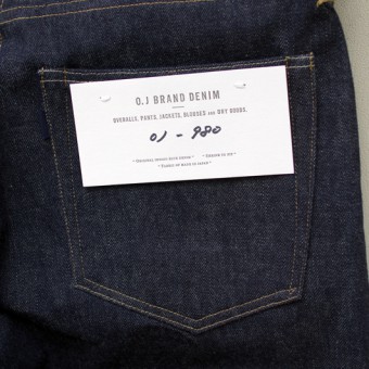 FIVE POCKET TAPERED JEANS 