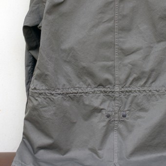 SUPIMA GABERDINE FIELD COAT