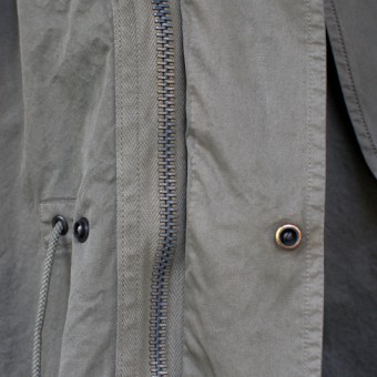 SUPIMA GABERDINE FIELD COAT