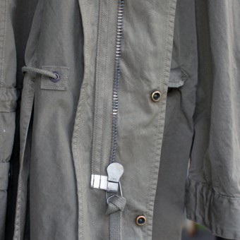 SUPIMA GABERDINE FIELD COAT