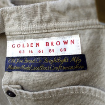 FADED SARONG APRON (OLD JOE x GOLDEN BROWN)