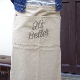 FADED SARONG APRON (OLD JOE x GOLDEN BROWN)