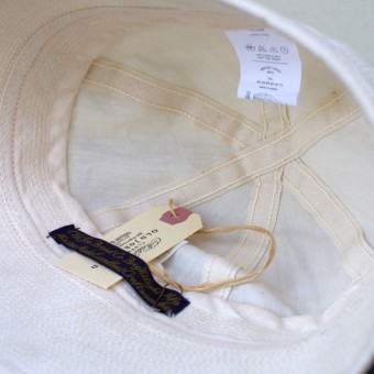 HIGH COUNT LINEN MARINE HAT