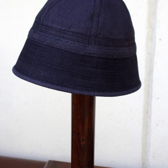 HIGH COUNT LINEN MARINE HAT