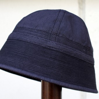 HIGH COUNT LINEN MARINE HAT