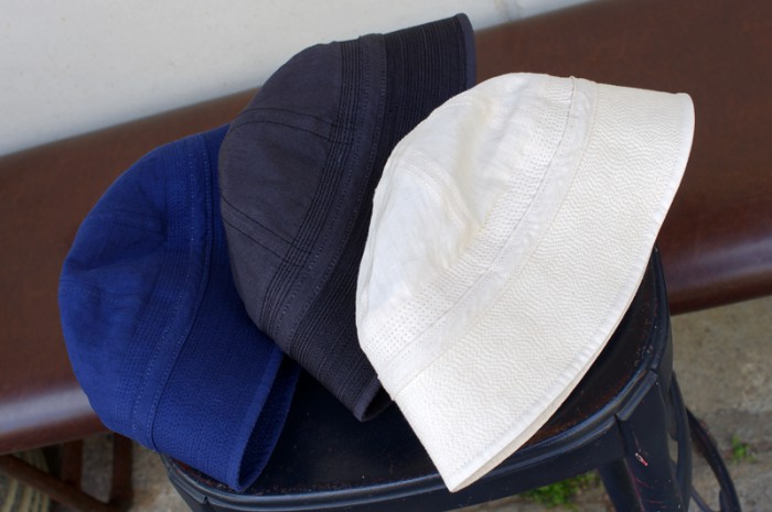 HIGH COUNT LINEN MARINE HAT