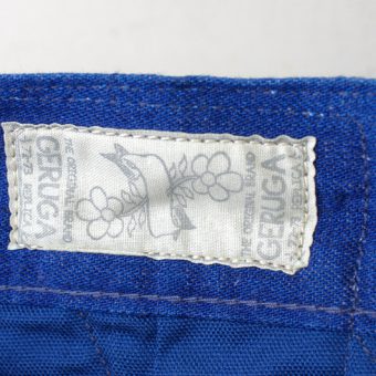 WORK DENIM PANTS [LEATHER POCKET]