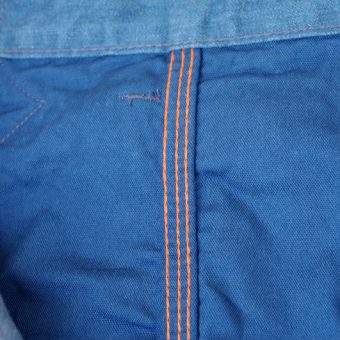 WORK DENIM PANTS [LEATHER POCKET]