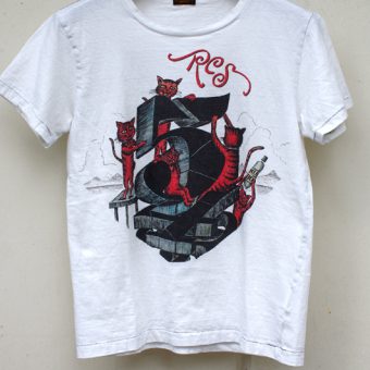 RCS 5th ANNIVERSARY FIVE CAT T-SHIRTS