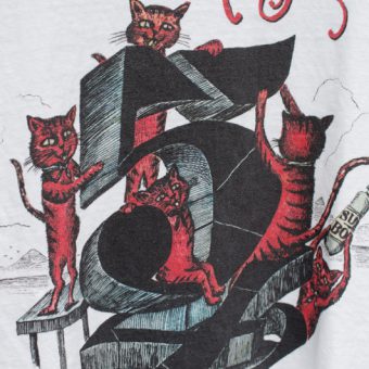 RCS 5th ANNIVERSARY FIVE CAT T-SHIRTS