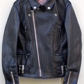 AD-02 HORSE HIDE DOUBLE RIDERS JKT