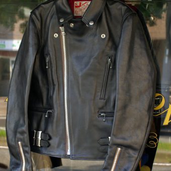 AD-02 HORSE HIDE DOUBLE RIDERS JKT