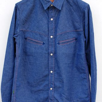 TUCK OUT WESTERN SHIRTS [DENIM]