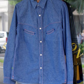 TUCK OUT WESTERN SHIRTS [DENIM]