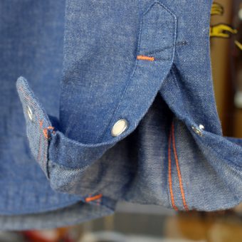 TUCK OUT WESTERN SHIRTS [DENIM]