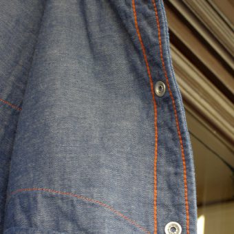 TUCK OUT WESTERN SHIRTS [DENIM]