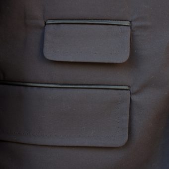 OILED COTTON CHESTERFIELD COAT