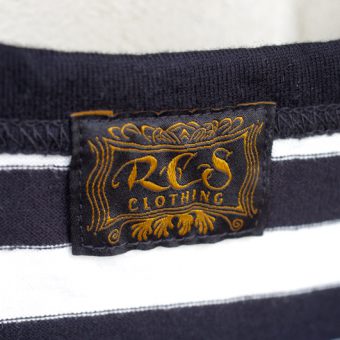 SHORT SLEEVE BORDER POCKET T-SHIRTS