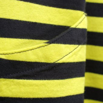 SHORT SLEEVE BORDER POCKET T-SHIRTS