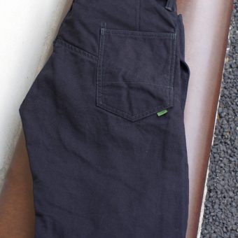 BELTLESS PANTS [OXFORD]