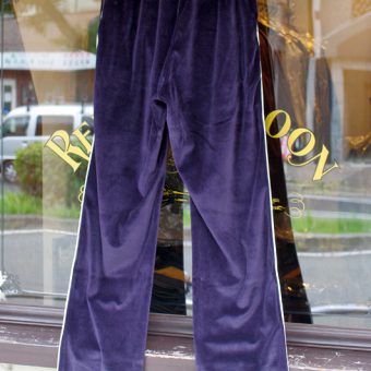 VELOUR JERSEY PANTS