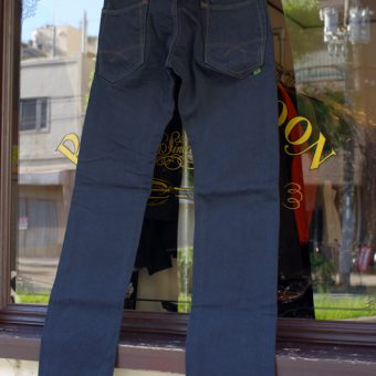 TIGHT-STRAIGHT DENIM PANTS [BK x BK]