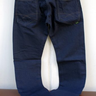 TIGHT-STRAIGHT DENIM PANTS [BK x BK]