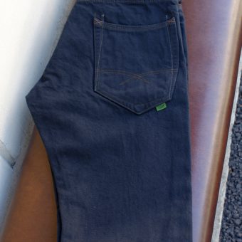 TIGHT-STRAIGHT DENIM PANTS [BK x BK]