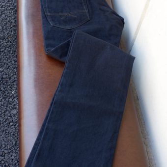 TIGHT-STRAIGHT DENIM PANTS [BK x BK]