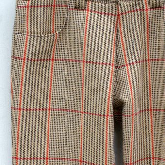 LOVAT WOOL CHECK PANTS