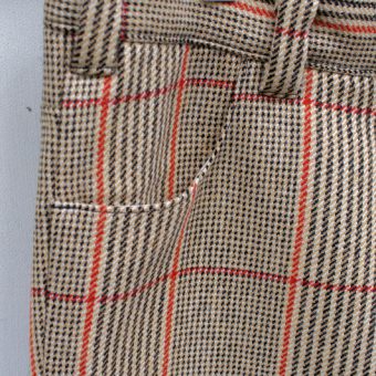 LOVAT WOOL CHECK PANTS