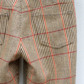 LOVAT WOOL CHECK PANTS