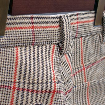 LOVAT WOOL CHECK PANTS