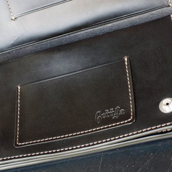 LEATHER WALLET  -LONG-