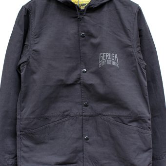 HOODED COACH JACKET -GERUGA-