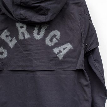 HOODED COACH JACKET -GERUGA-