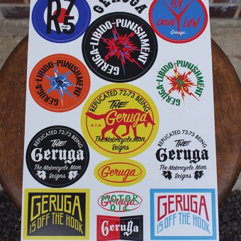 GERUGA - CUSTOM STICKER -2018-