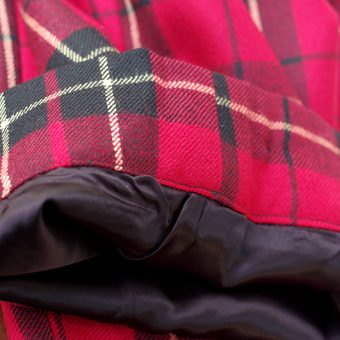 TARTAN CHECK EASY PANTS