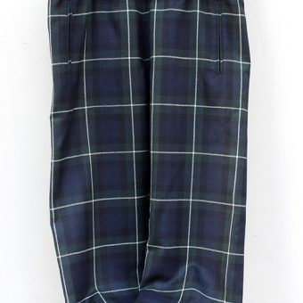 TARTAN CHECK EASY PANTS