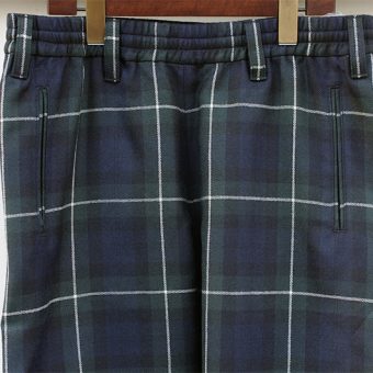 TARTAN CHECK EASY PANTS