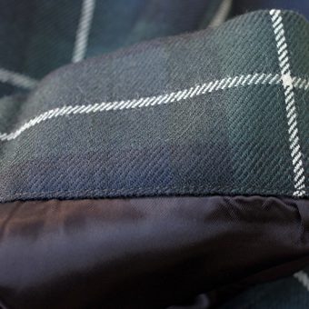 TARTAN CHECK EASY PANTS