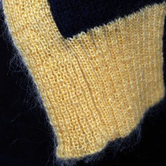 KID MOHAIR LINE KNIT