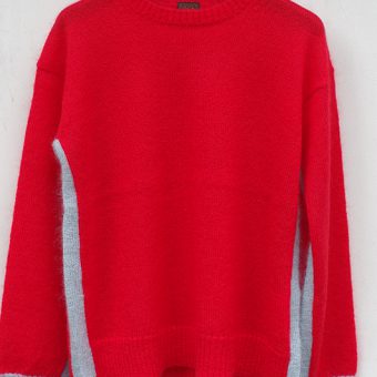 KID MOHAIR LINE KNIT