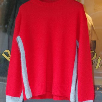 KID MOHAIR LINE KNIT