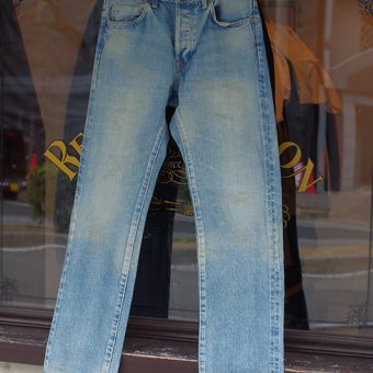 STD STRAIGHT JEANS -VINTAGE WASH-