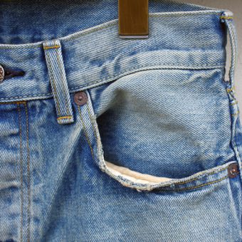 STD STRAIGHT JEANS -VINTAGE WASH-